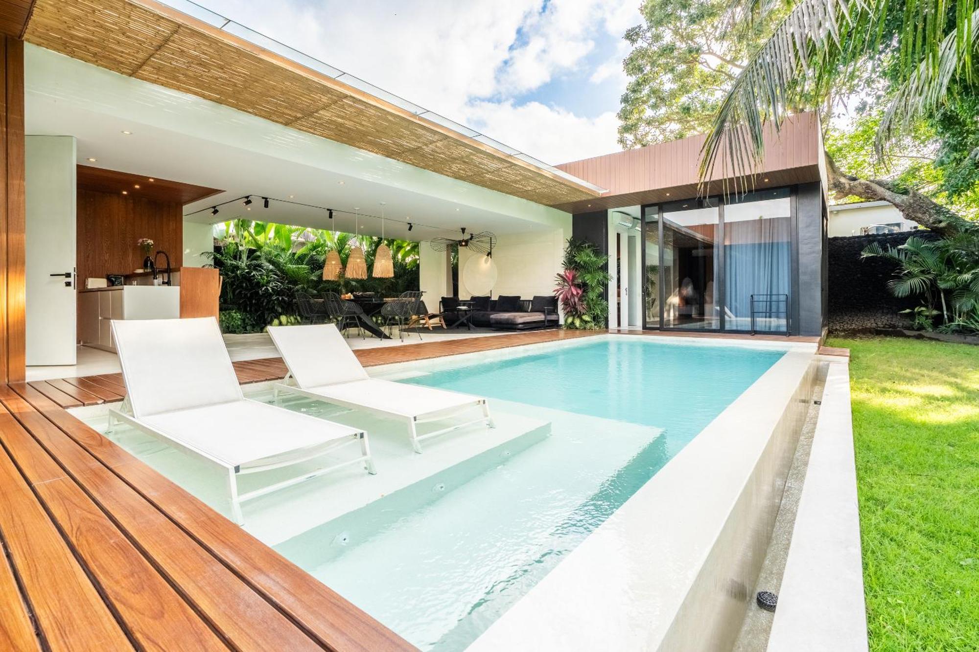 Green Flow Ubud Villas I Habitación foto