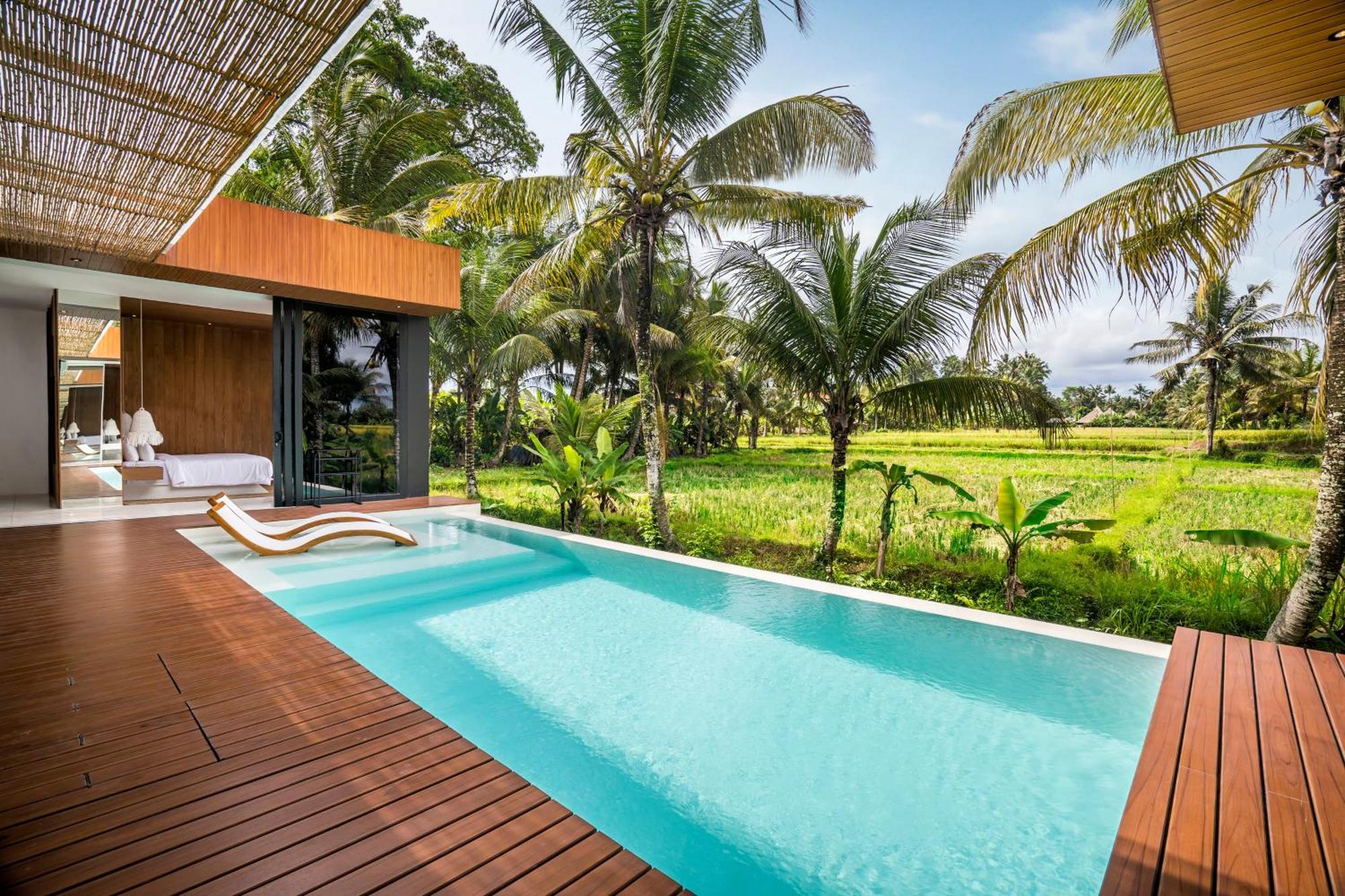 Green Flow Ubud Villas I Habitación foto