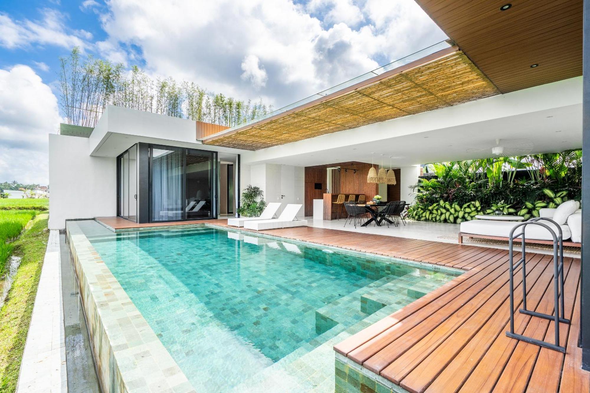 Green Flow Ubud Villas I Habitación foto